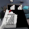 Jesus Cross – Let Your Faith Be Bigger Than Your Fear Quilt Bedding Set UXGO21BD