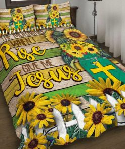 In The Morning When I Rise Give Me Jesus Quilt Bedding Set - LSNGO10BD