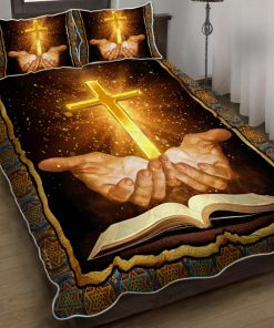 Jesus Bible Quilt Bedding Set LSNGO08BD