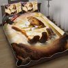 Mother Mary Our Lady of Grace Quilt Bedding Set
