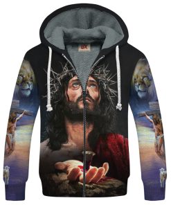 GOD HBLGO37 Premium Heavy Fleece Zip Hoodie