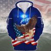 GOD NTD-1611-G-02 Premium Microfleece Zip Hoodie