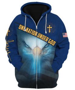 GOD HLT-2106-G-01 Premium Microfleece Zip Hoodie