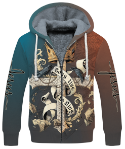 GOD HBL-G-05 Premium Heavy Fleece Zip Hoodie