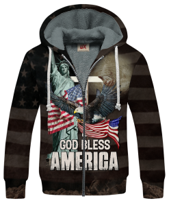 GOD NV-G-55 Premium Heavy Fleece Zip Hoodie