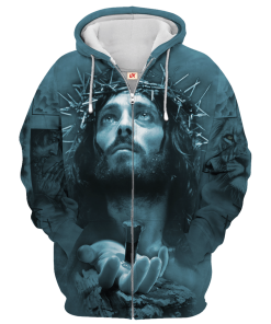 GOD HLT-2504-G-01 Premium Microfleece Zip Hoodie