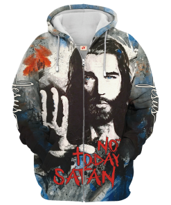 GOD HLT-1606-G-01 Premium Microfleece Zip Hoodie