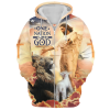 GOD NV-G-26 Premium Microfleece Zip Hoodie