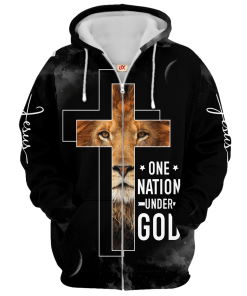 GOD NV-G-29 Premium Microfleece Zip Hoodie