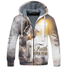 GOD DBA-1003-G-03 Premium Heavy Fleece Zip Hoodie