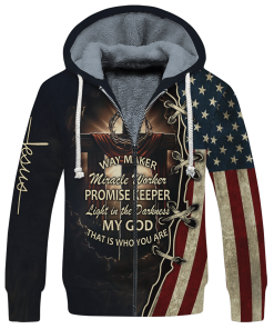 GOD HLT-2212-G-01 Premium Heavy Fleece Zip Hoodie