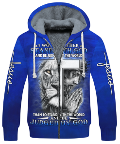 GOD HLT-2412-G-01 Premium Heavy Fleece Zip Hoodie