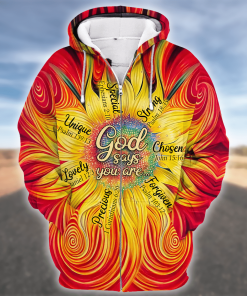 GOD HLT-0501-G-01 Premium Microfleece Zip Hoodie