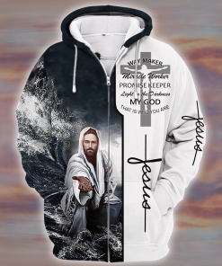 GOD HLT-1201-G-01 Premium Microfleece Zip Hoodie