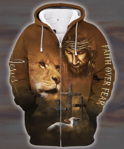 GOD HLT-1901-G-01 Premium Microfleece Zip Hoodie