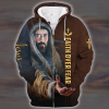 GOD HLT-0902-G-01 Premium Microfleece Zip Hoodie