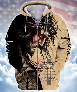 GOD NTD-1611-G-02 Premium Microfleece Zip Hoodie