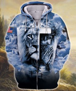 GOD NTD-0911-G-02 Premium Microfleece Zip Hoodie