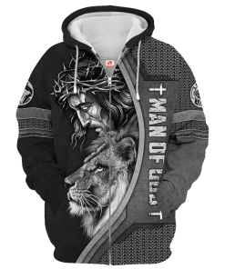 GOD HBL-G-11 Premium Microfleece Zip Hoodie