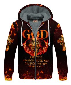 GOD NV-G-99 Premium Heavy Fleece Zip Hoodie