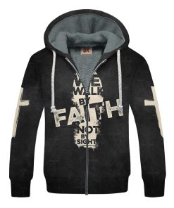 GOD NVG113 Premium Heavy Fleece Zip Hoodie