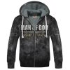 GOD NVG122 Premium Heavy Fleece Zip Hoodie
