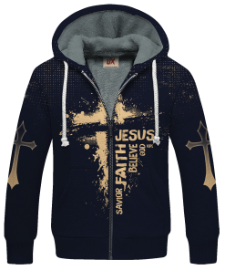 GOD THGO104 Premium Heavy Fleece Zip Hoodie