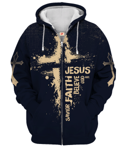 GOD THGO104 Premium Microfleece Zip Hoodie