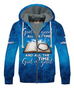 GOD NVGO02 Premium Heavy Fleece Zip Hoodie