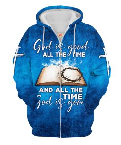 GOD NVGO02 Premium Microfleece Zip Hoodie