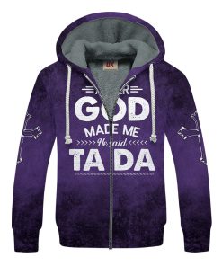 GOD NVGO03 Premium Heavy Fleece Zip Hoodie