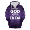 GOD NVGO02 Premium Microfleece Zip Hoodie