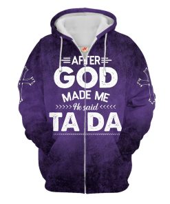 GOD NVGO03 Premium Microfleece Zip Hoodie