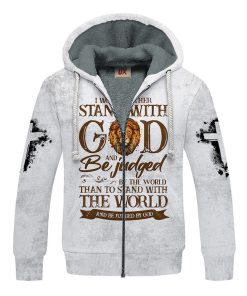 GOD NVGO04 Premium Heavy Fleece Zip Hoodie