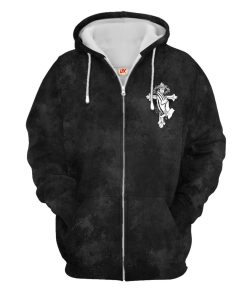 GOD NVGO05 Premium Microfleece Zip Hoodie