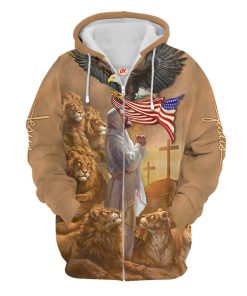 GOD NVGO06 Premium Microfleece Zip Hoodie