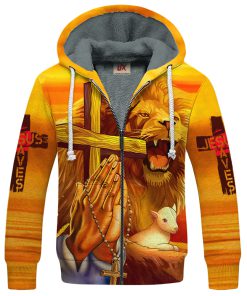 GOD HBLGO34 Premium Heavy Fleece Zip Hoodie