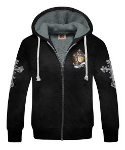 GOD NVGO09 Premium Heavy Fleece Zip Hoodie