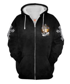 GOD NVGO09 Premium Microfleece Zip Hoodie