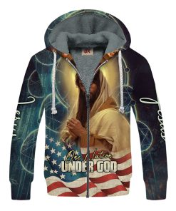 GOD NVGO10 Premium Heavy Fleece Zip Hoodie