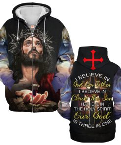 GOD HBLGO37 Premium Microfleece Zip Hoodie