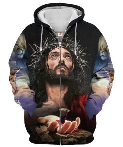 GOD HBLGO37 Premium Microfleece Zip Hoodie