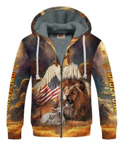 GOD NVGO15 Premium Heavy Fleece Zip Hoodie