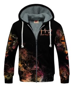 GOD NVGO18 Premium Heavy Fleece Zip Hoodie