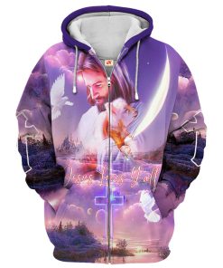 GOD TQTGO110 Premium Microfleece Zip Hoodie