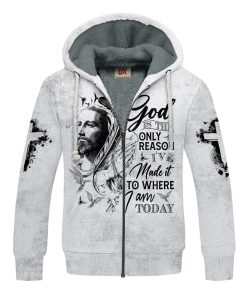 GOD NVGO22 Premium Heavy Fleece Zip Hoodie