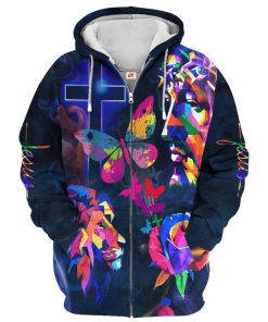 GOD TQTGO115 Premium Microfleece Zip Hoodie