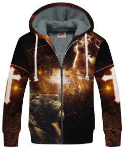 GOD TQTGO116 Premium Heavy Fleece Zip Hoodie