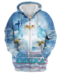 GOD HBLGO44 Premium Microfleece Zip Hoodie