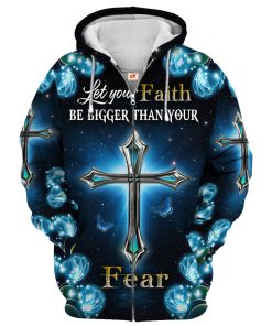 GOD HBLGO45 Premium Microfleece Zip Hoodie